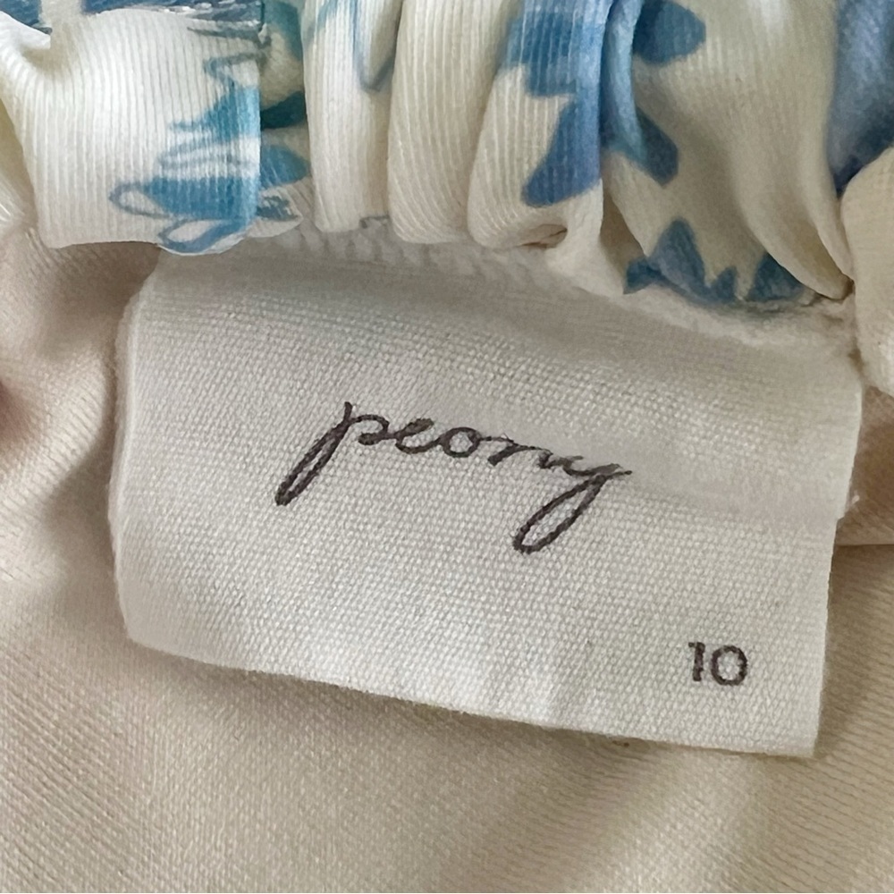 Peony Vacation Ruched Trim One Piece Swimsuit Belted AUS 10 US 6 - Picture 12 of 13